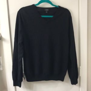 JCrew Black Wool Sweater